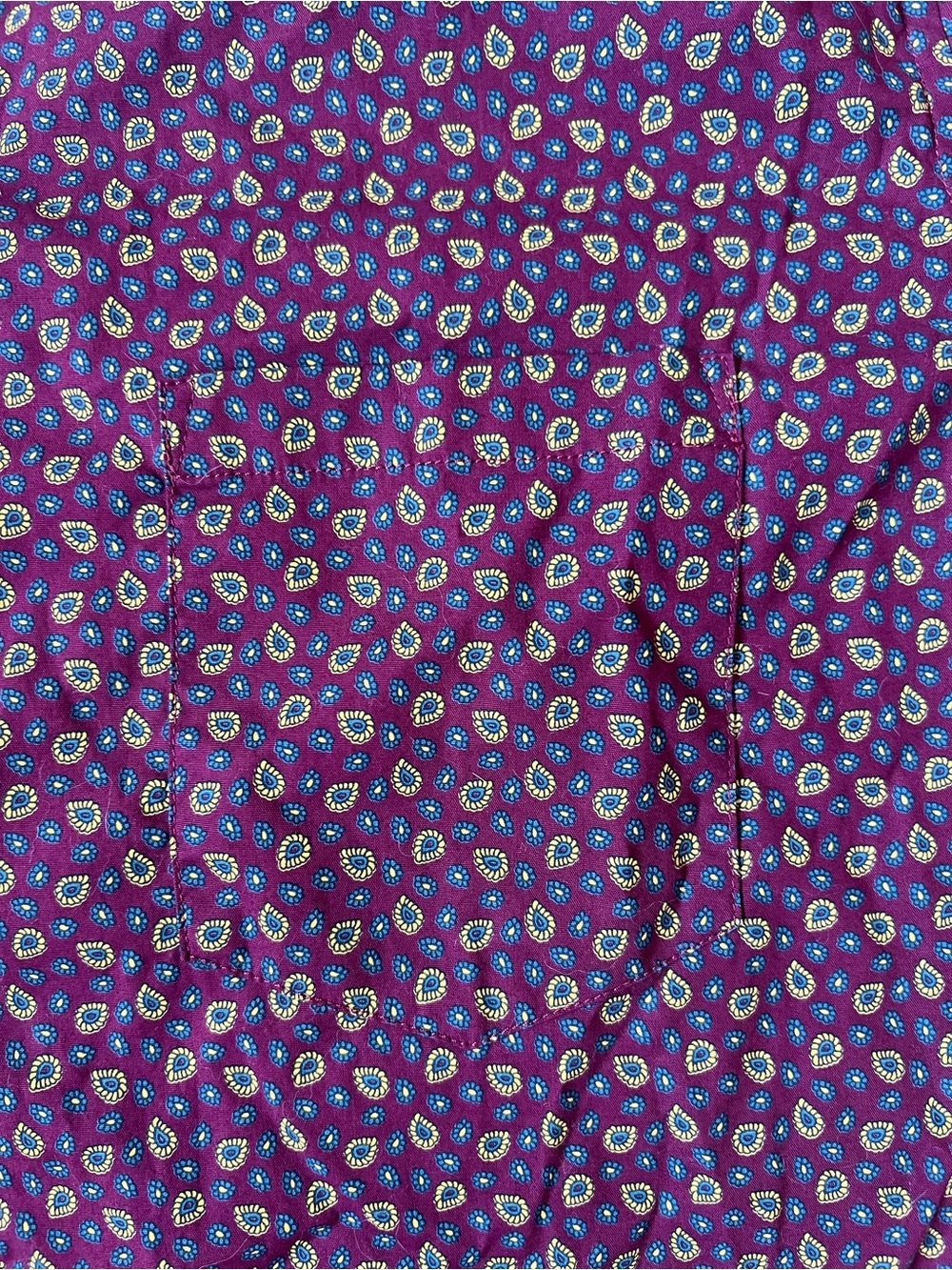 J. Crew paisley button down short sleeve shirt - Picture 4 of 5